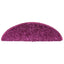 trappemåtter 10 stk. 56x17x3 cm violet halvrund