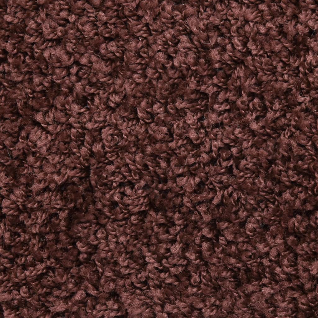 trappemåtter 10 stk. 65x21x4 cm brune halvrund store