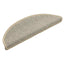 selvklæbende trappemåtte 15 stk. 56x17x3 cm sisal-look lysegrøn