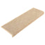 trappemåtter 15 stk. 65x21x4 cm lys beige rektangulær kant