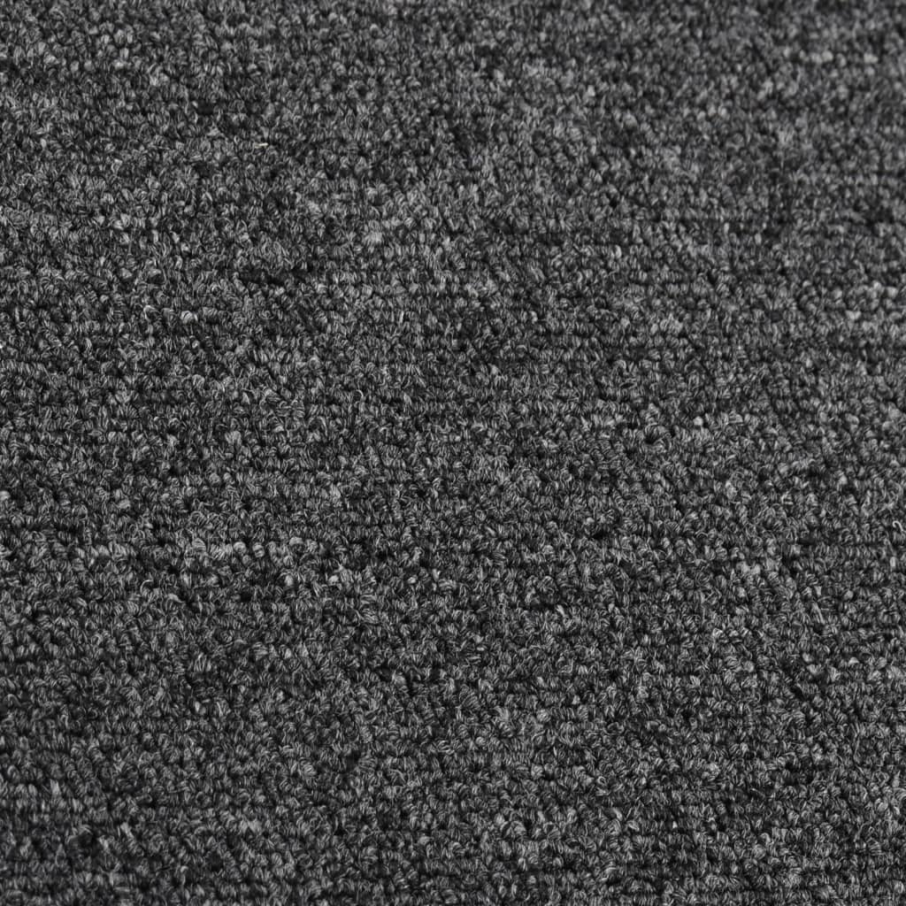 tæppeløber 50x200 cm antracitgrå