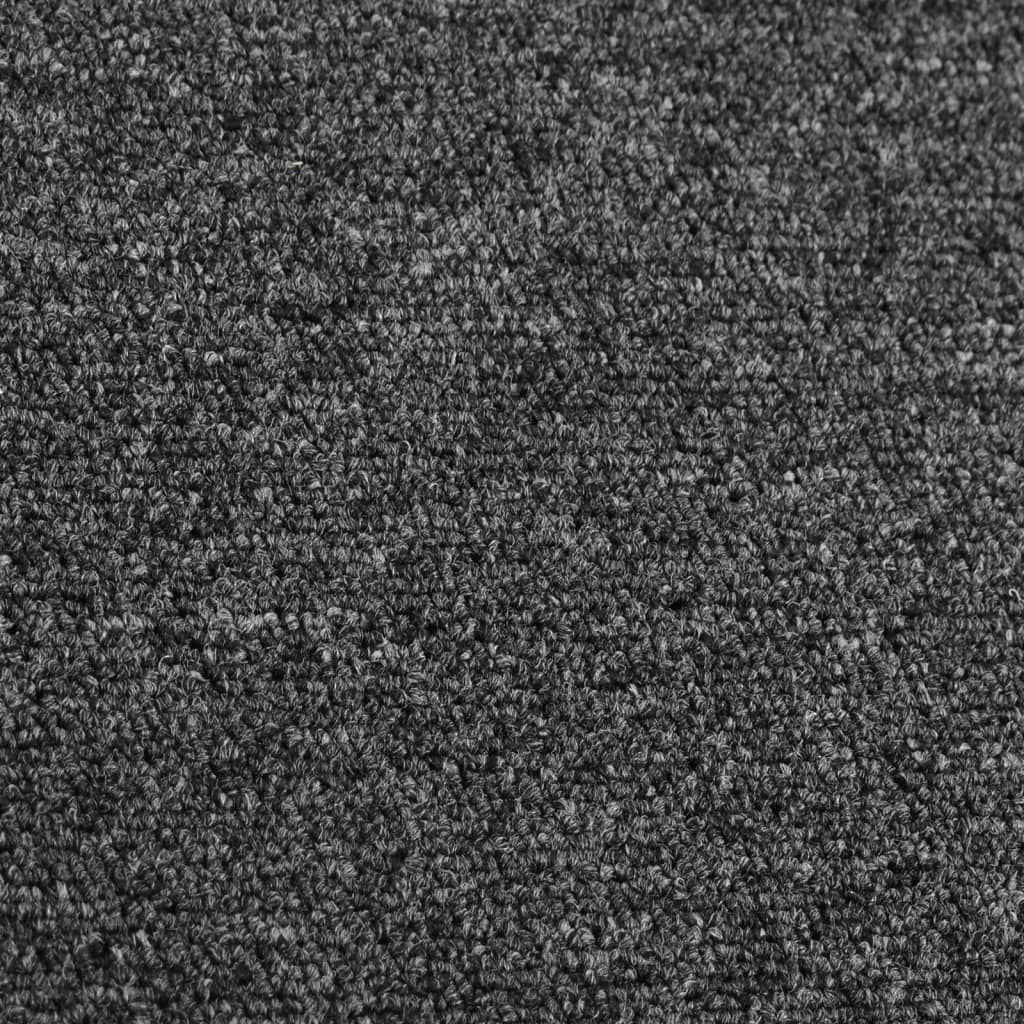 tæppeløber 50x300 cm antracitgrå