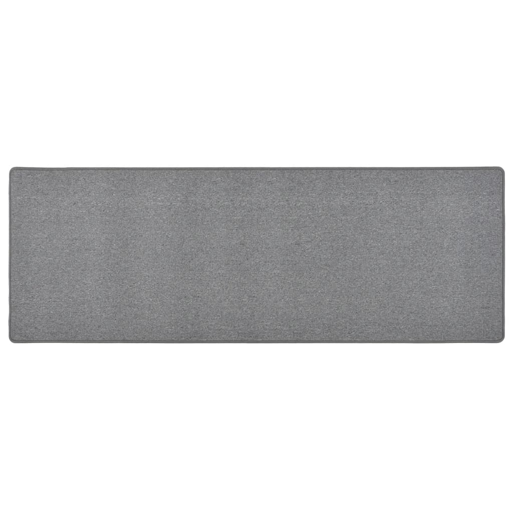 tæppeløber 80x250 cm mørkegrå