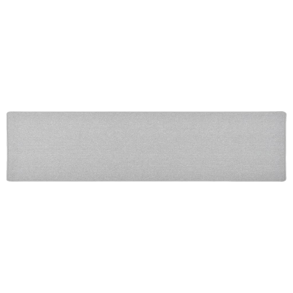 tæppeløber 50x200 cm lysegrå
