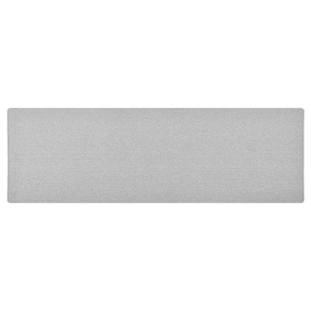 tæppeløber 80x250 cm lysegrå