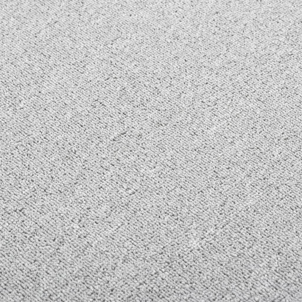 tæppeløber 80x300 cm lysegrå