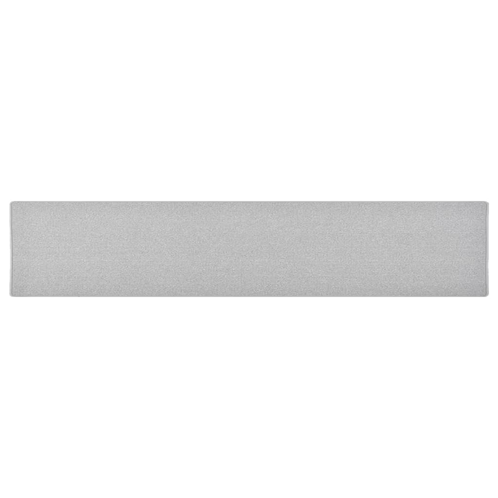 tæppeløber 80x400 cm lysegrå