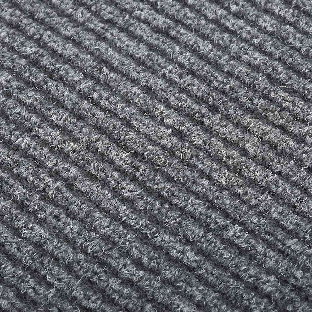 snavsbestandig tæppeløber 100x400 cm grå