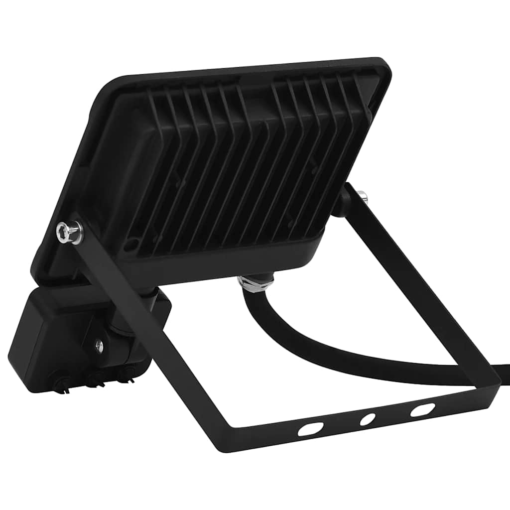 LED-projektør med sensor 30 W varm hvid