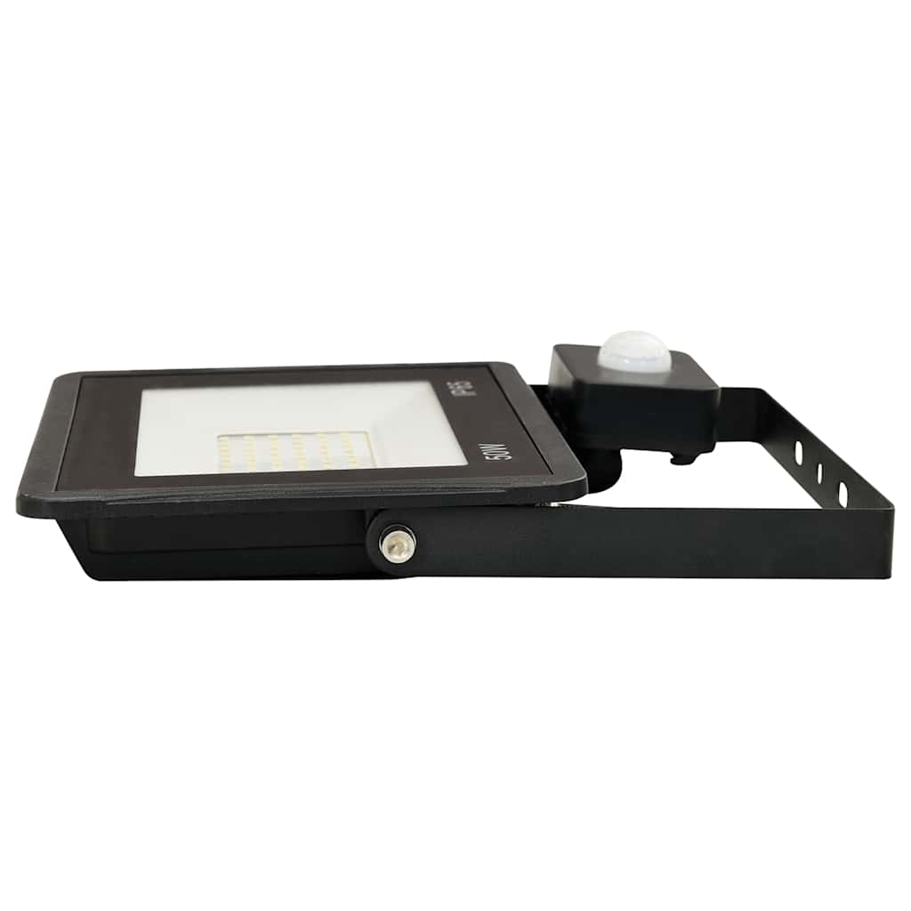 LED-projektør med sensor 50 W kold hvid