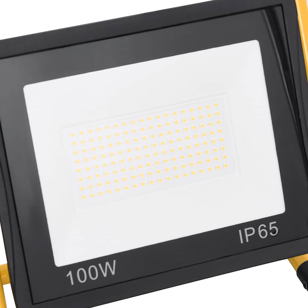LED-projektør med håndtag 100 W kold hvid