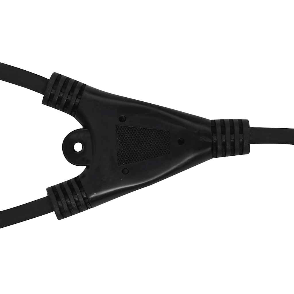 LED-projektør med håndtag 2x50 W varm hvid