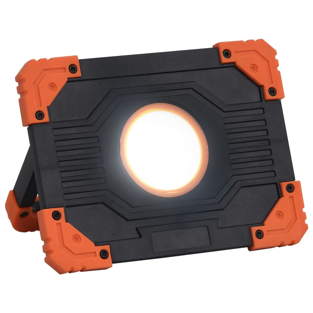 transportabel LED-projektør 10 W ABS kold hvid