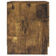 sengeborde 2 stk. 40x40x50 cm konstrueret træ røget egetræ