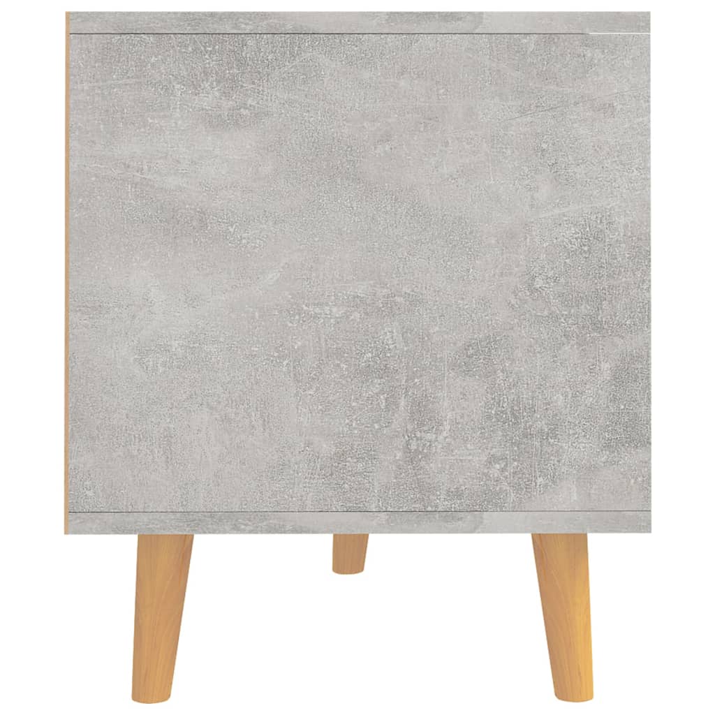 tv-bord 90x40x48,5 cm konstrueret træ betongrå