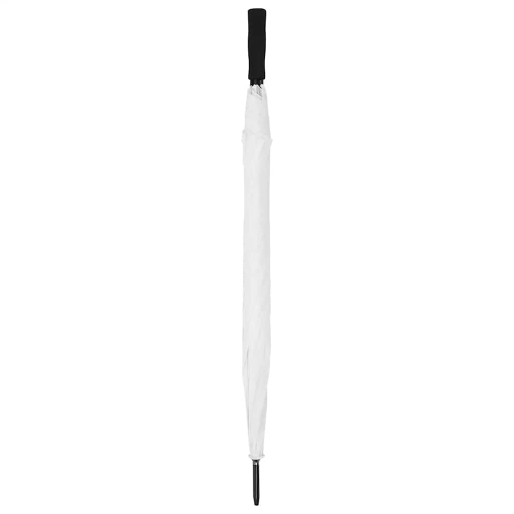 paraply 130 cm hvid