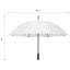 paraply 130 cm hvid