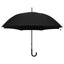 paraply 130 cm sort