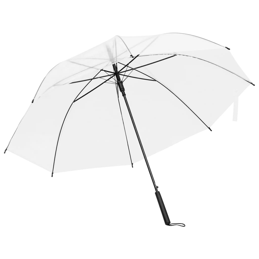 paraply 107 cm transparent