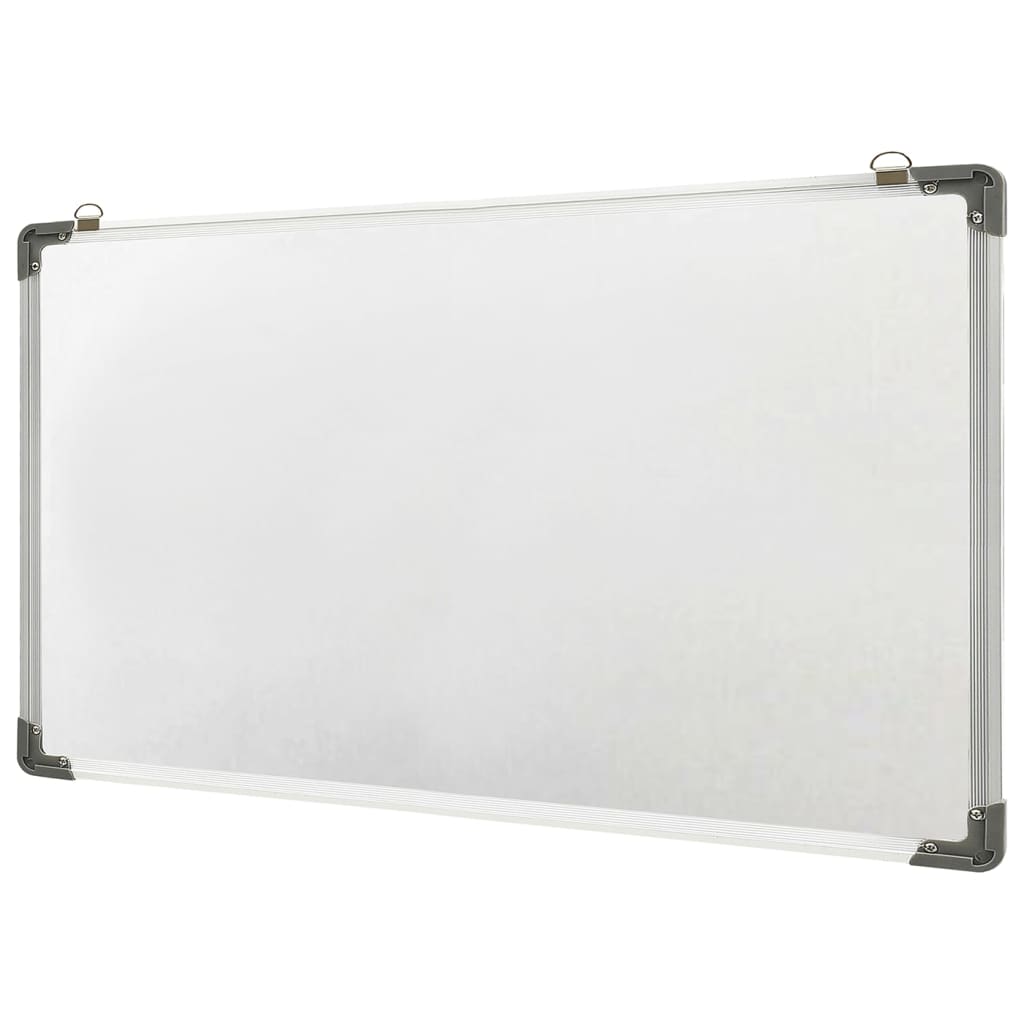 magnetisk whiteboard 110x60 cm stål hvid