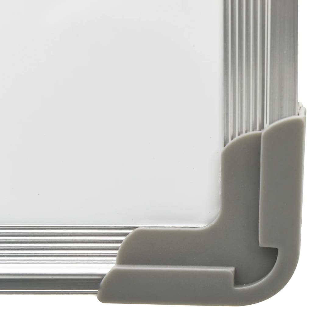 magnetisk whiteboard 110x60 cm stål hvid