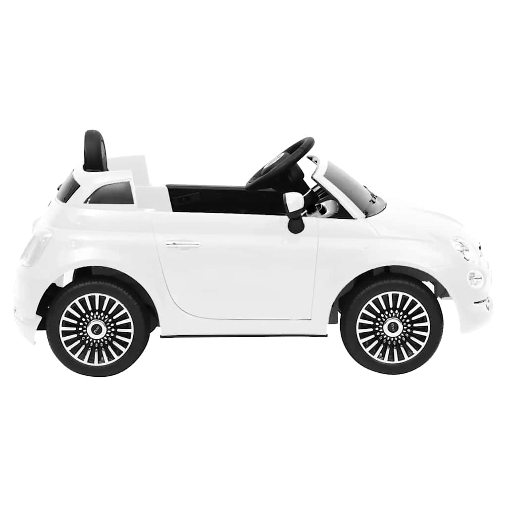 elektrisk bil til børn Fiat 500 hvid