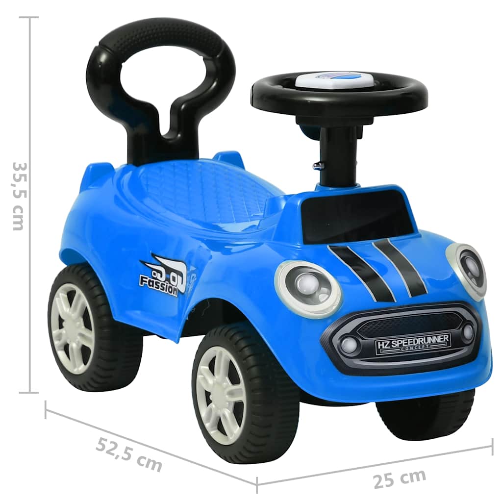 gåbil blå