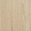 bogreol 40x35x180 cm konstrueret træ sonoma-eg
