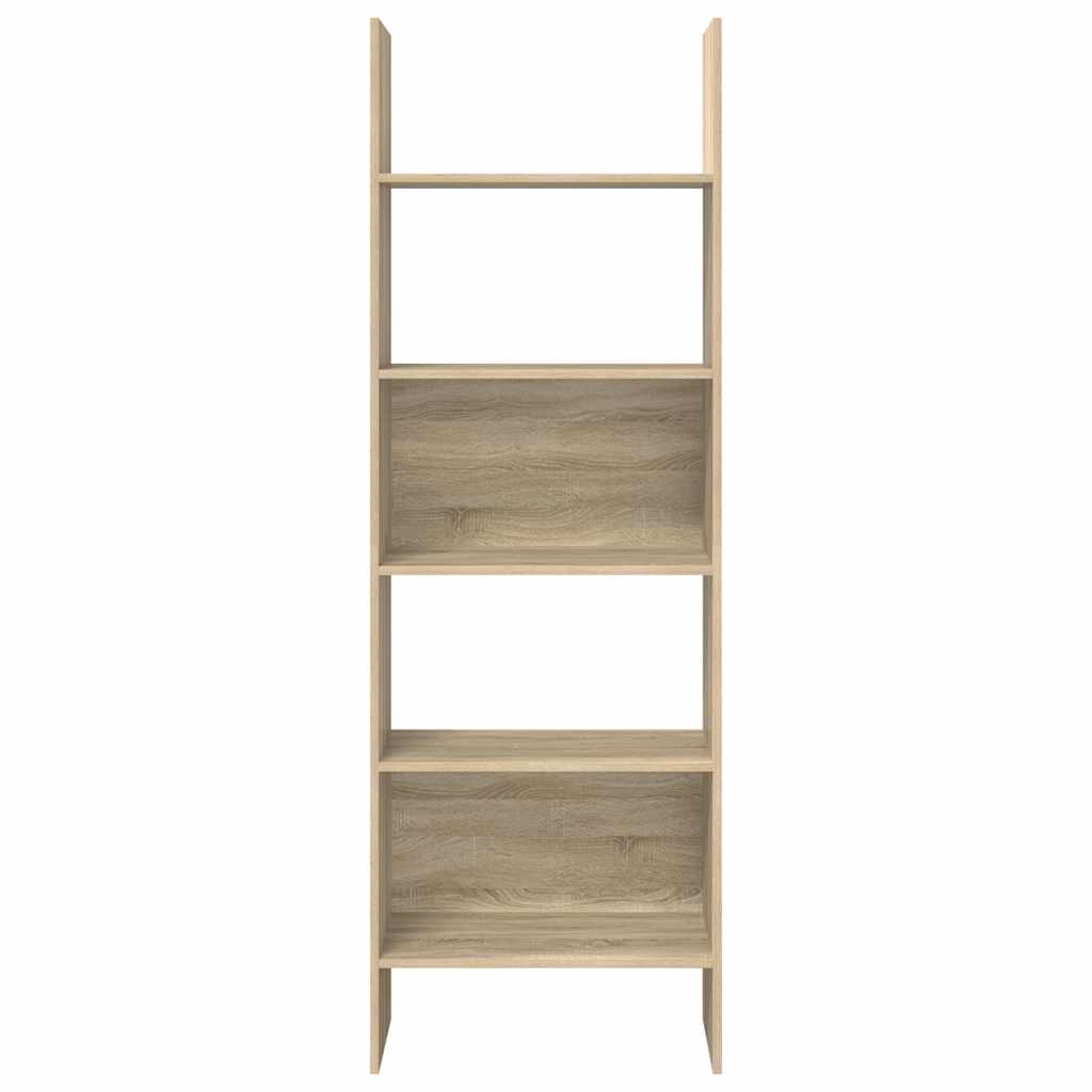 bogreol 60x35x180 cm konstrueret træ sonoma-eg