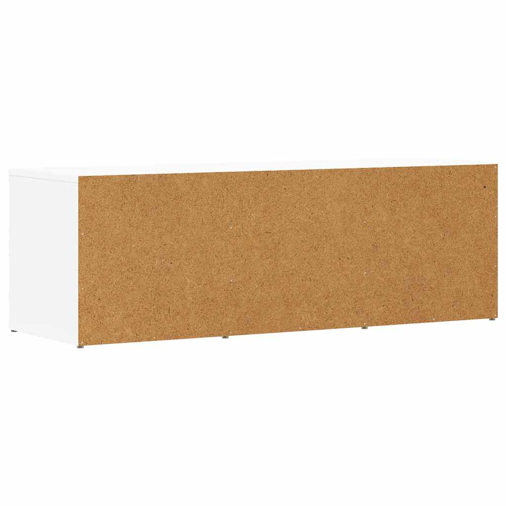 skoreol 102x35x35 cm konstrueret træ hvid