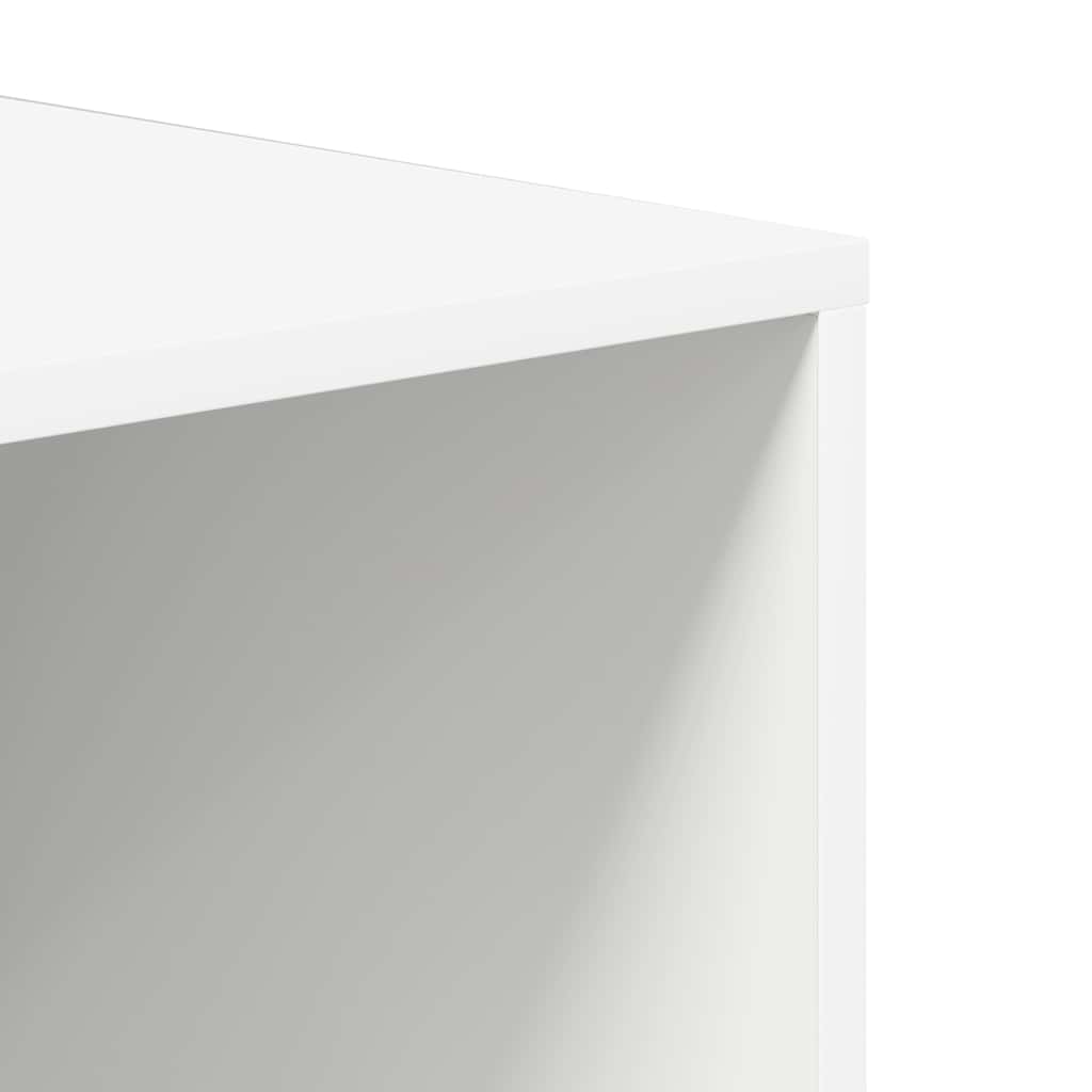 skoreol 102x35x35 cm konstrueret træ hvid
