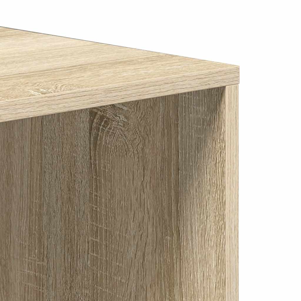 skoreol 102x35x35 cm konstrueret træ sonoma-eg