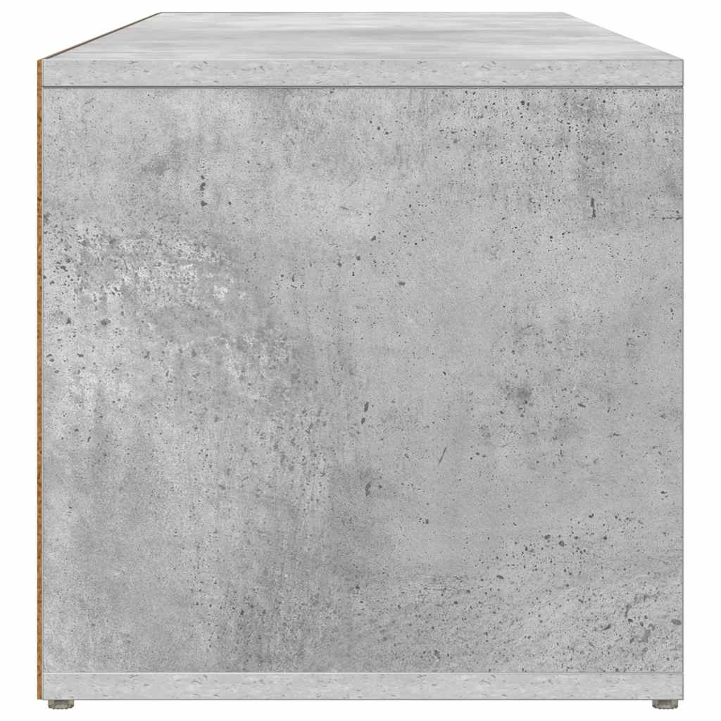 skoreol 102x35x35 cm konstrueret træ betongrå