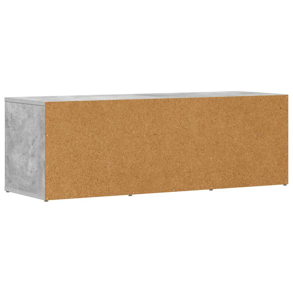 skoreol 102x35x35 cm konstrueret træ betongrå