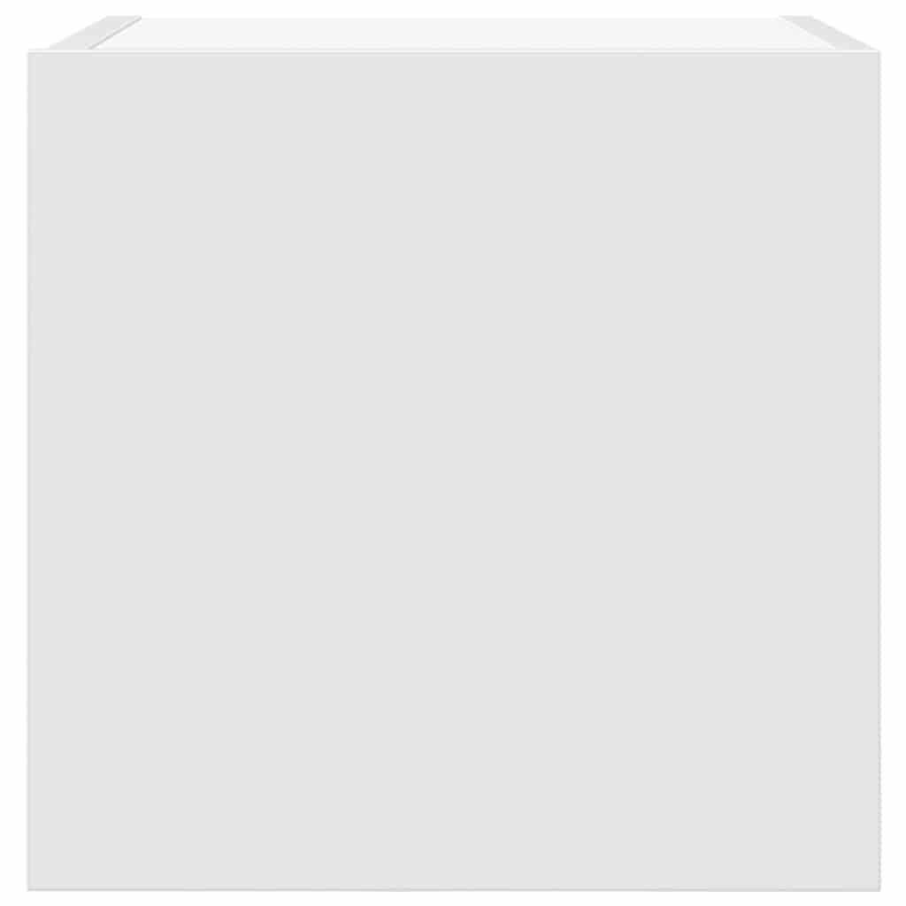 væghængt tv-skab 30,5x30x30 cm hvid