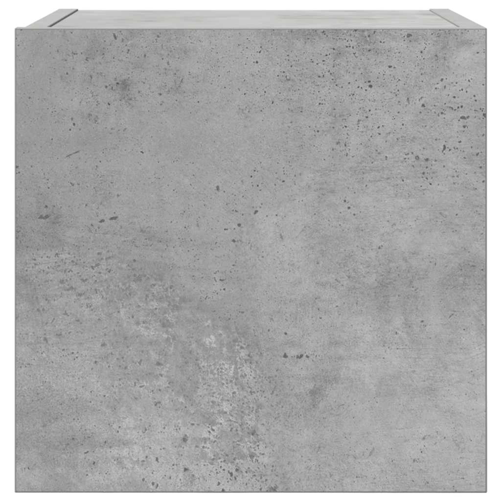 væghængte tv-skabe 2 stk. 30,5x30x30 cm betongrå