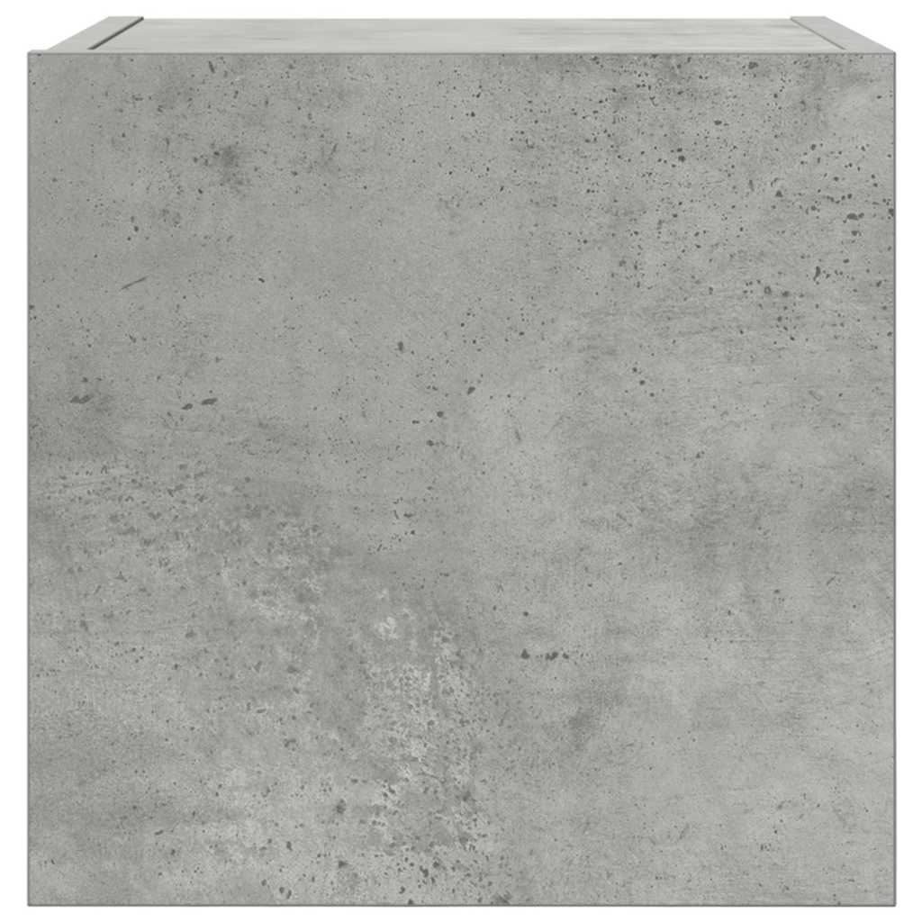 væghængte tv-skabe 4 stk. 30,5x30x30 cm betongrå