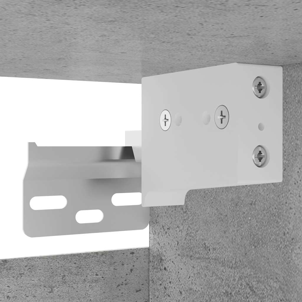 væghængte tv-skabe 4 stk. 30,5x30x30 cm betongrå