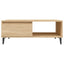 sofabord 90x60x35 cm konstrueret træ sonoma-eg