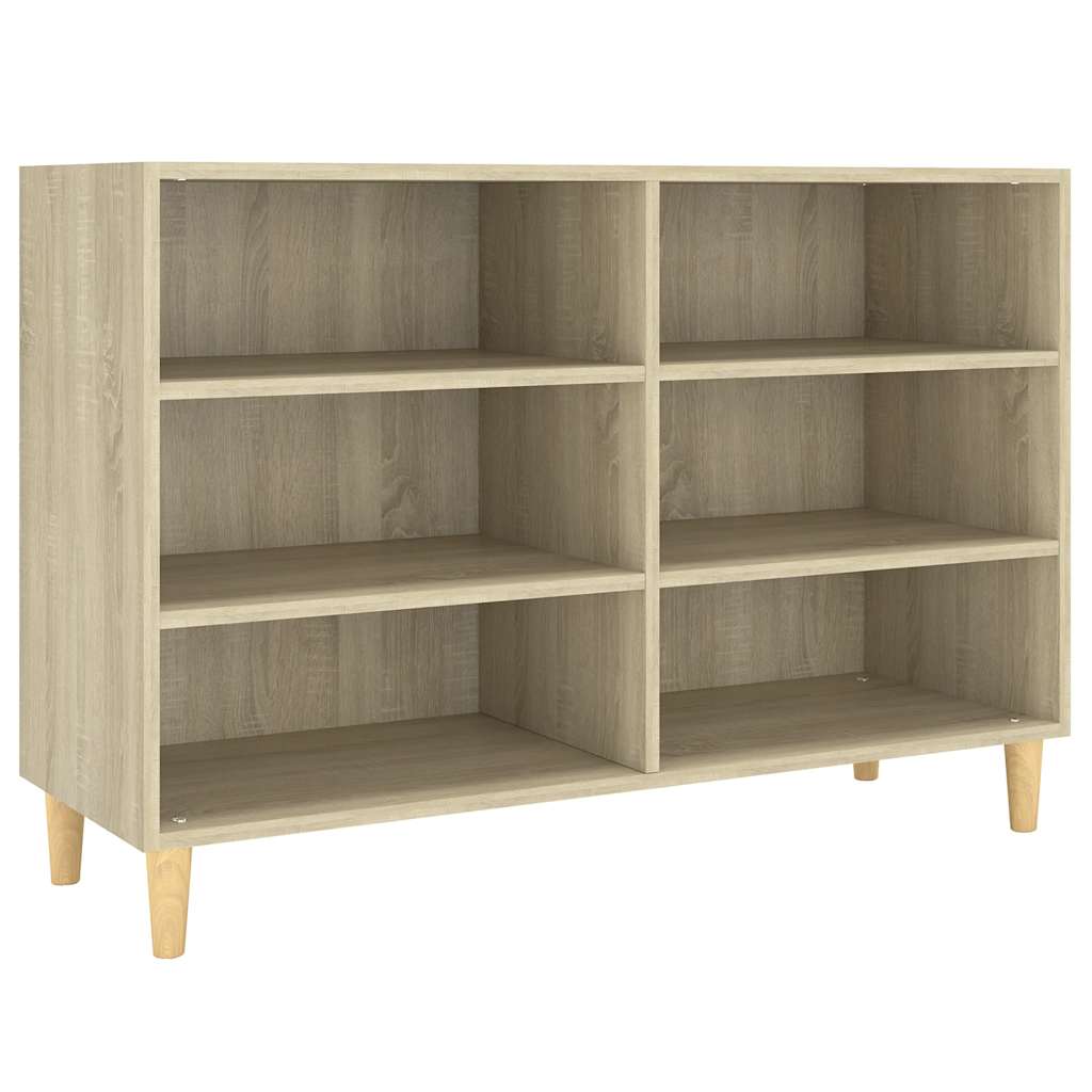 skænk 103,5x35x70 cm konstrueret træ sonoma-eg