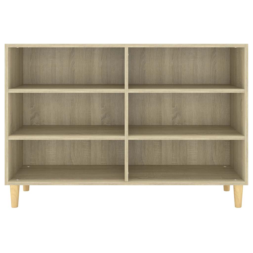 skænk 103,5x35x70 cm konstrueret træ sonoma-eg
