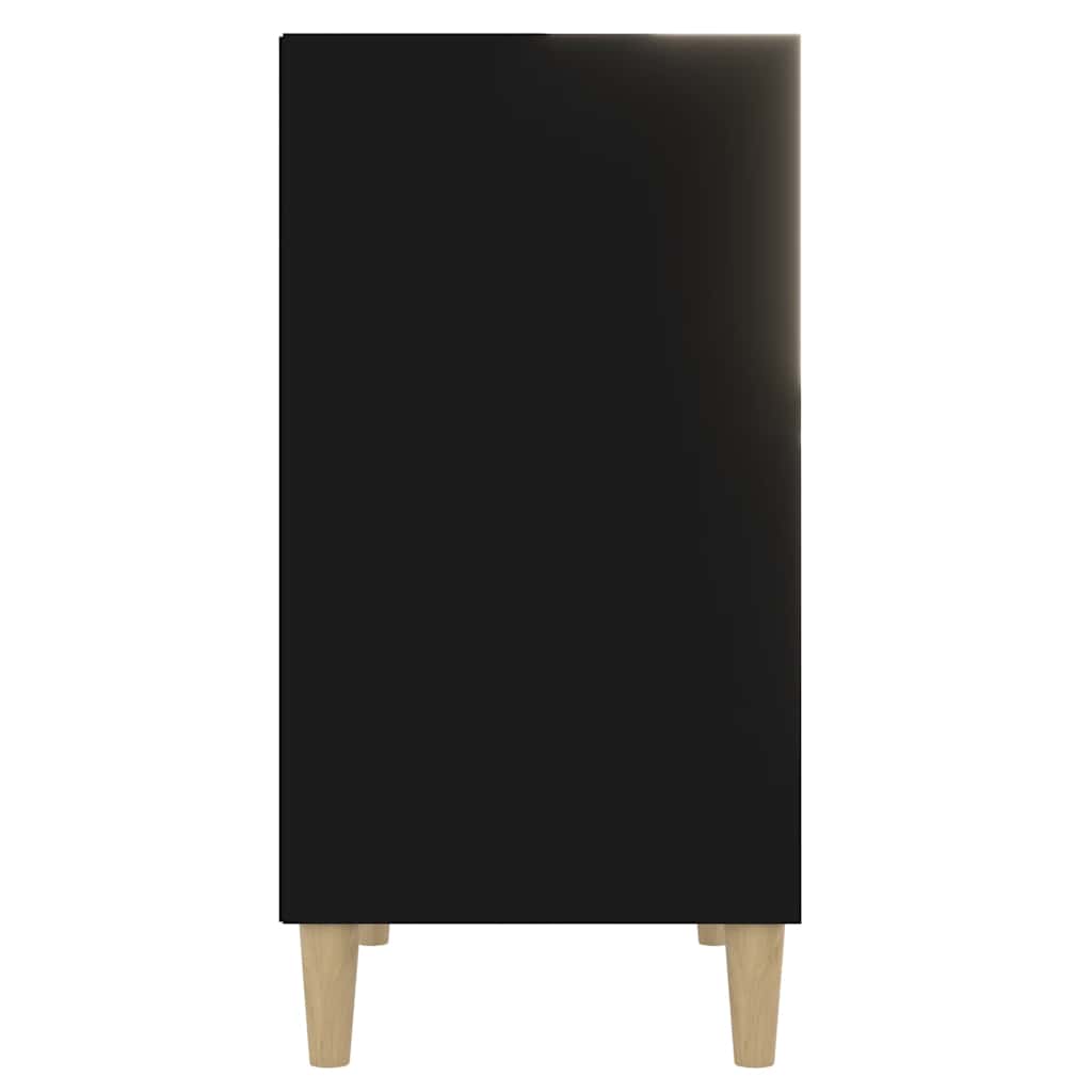 skænk 57x35x70 cm konstrueret træ sort