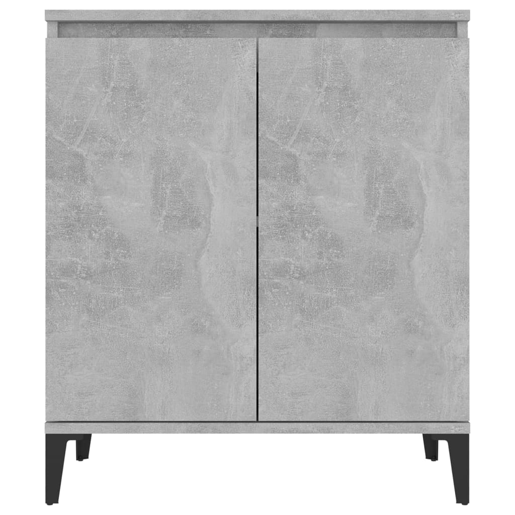 skænk 60x35x70 cm konstrueret træ betongrå