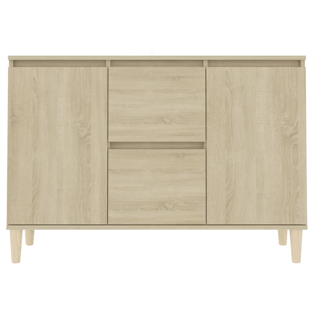 skænk 101x35x70 cm konstrueret træ sonoma-eg