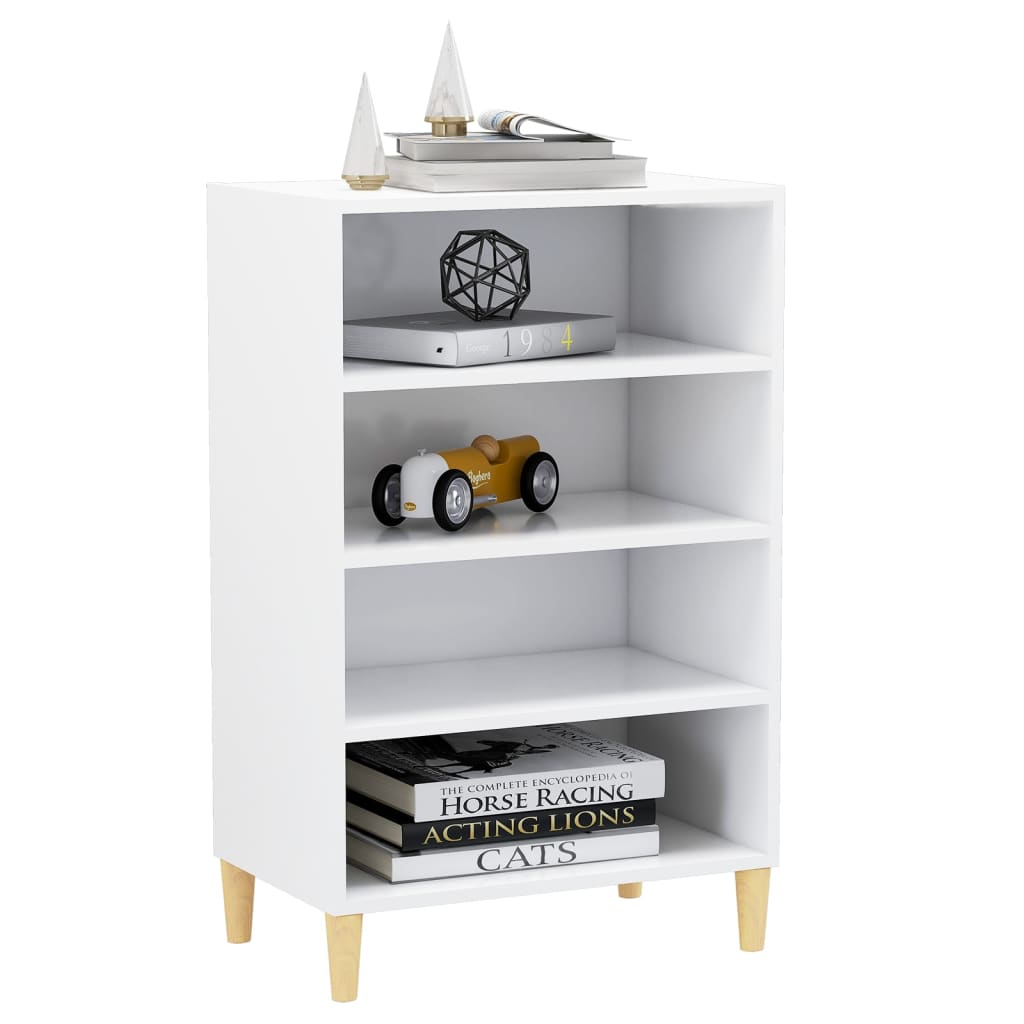 skænk 57x35x90 cm konstrueret træ hvid