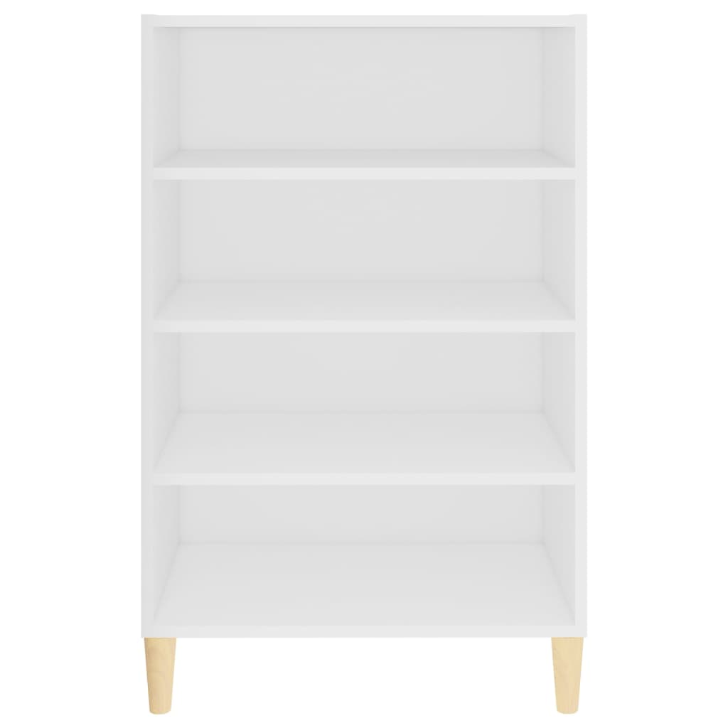skænk 57x35x90 cm konstrueret træ hvid