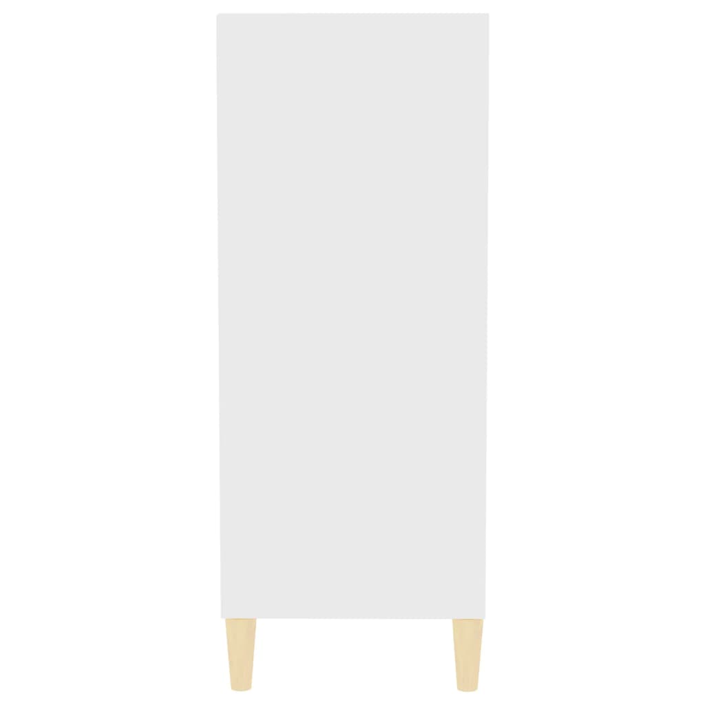 skænk 57x35x90 cm konstrueret træ hvid