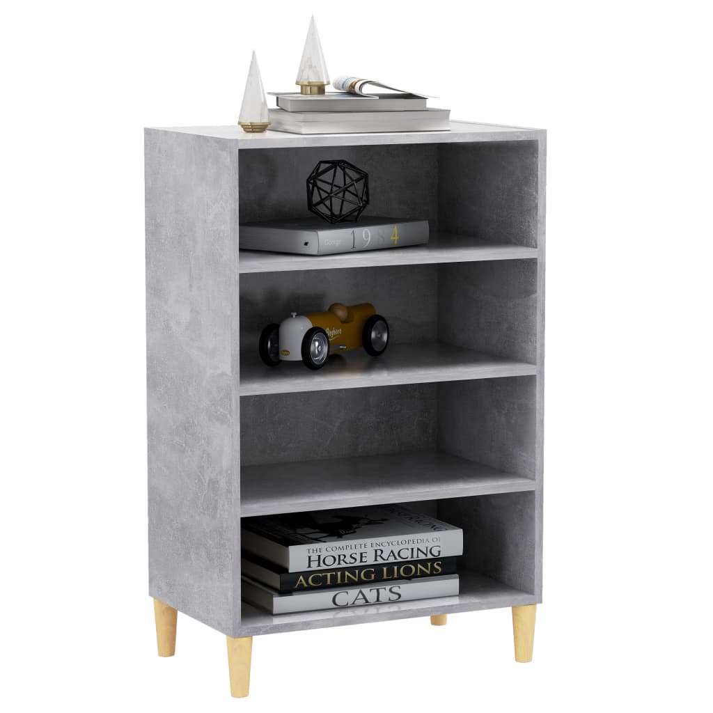 skænk 57x35x90 cm konstrueret træ betongrå