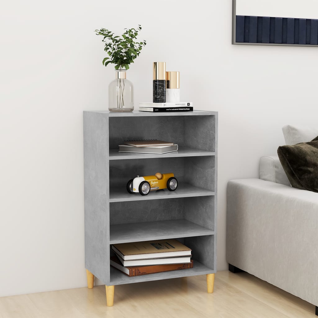 skænk 57x35x90 cm konstrueret træ betongrå
