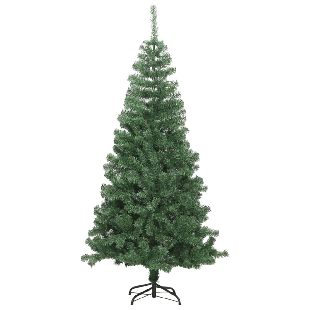 kunstigt juletræ med juletræsfod 120 cm 230 grene